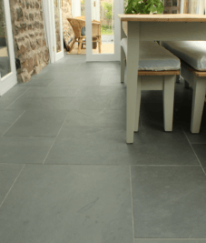 Slate floor by Harrogate tiler PRD Ceramics